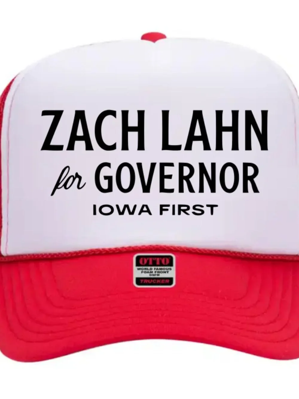 NEW - Zach Lahn Hat - Zach Lahn for Governor Iowa First